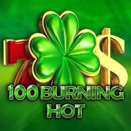100 Burning Hot slot logo by Amusnet Interactive at Likesbet Casino
