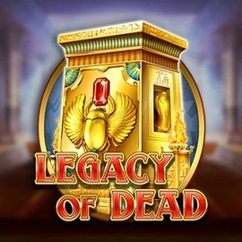 Logo of Legacy of Dead from Play'n GO at Likesbet Casino